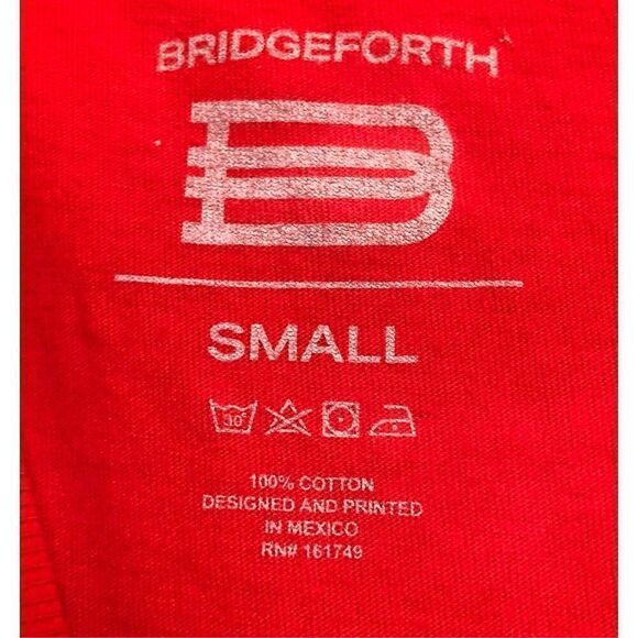 BRIDGEFORTH - L Sz S - NWT Short-Sleeve Tee. 100% Cotton - Picture 3 of 11